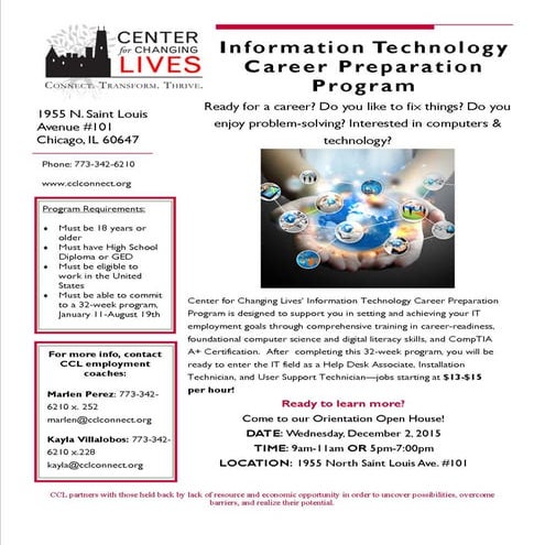 IT Career Prep Program Player