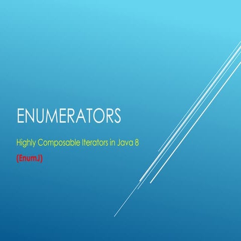 Enumerators