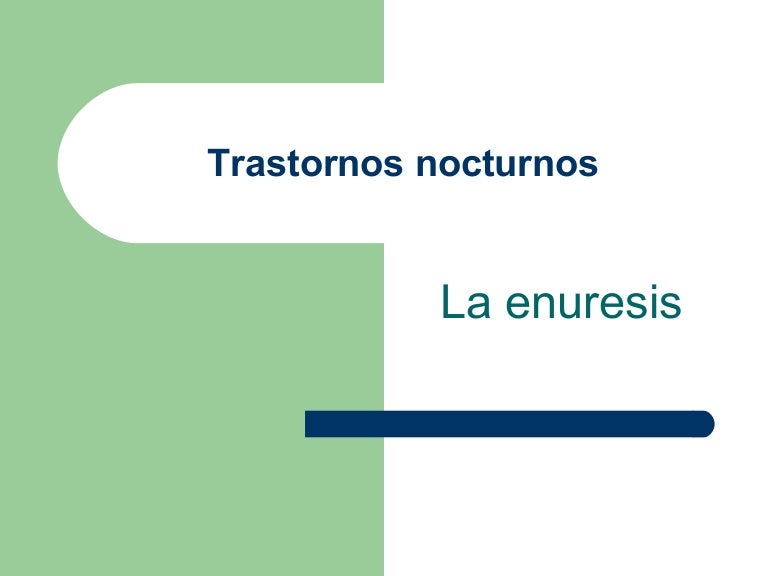 Enuresis
