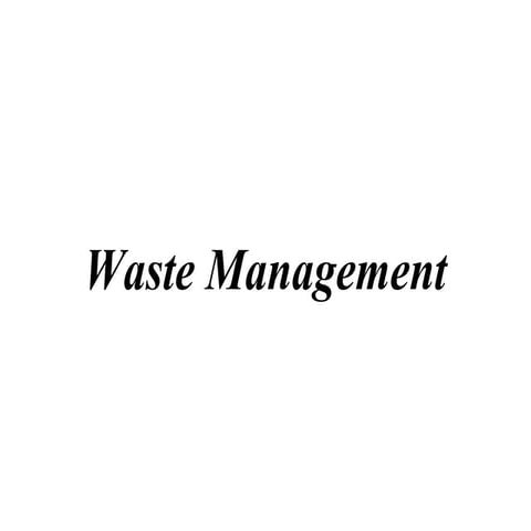   solid waste management-40slides