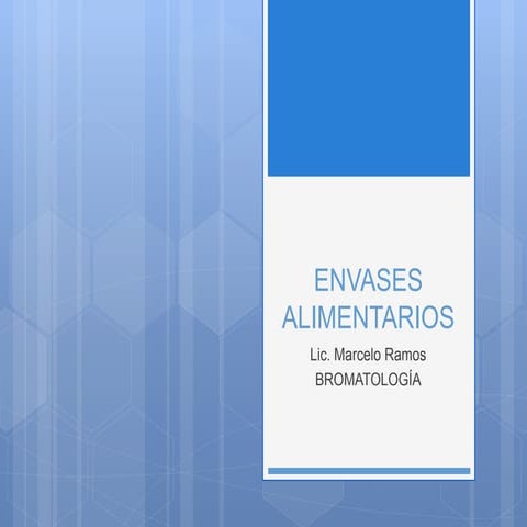 Envases alimentarios