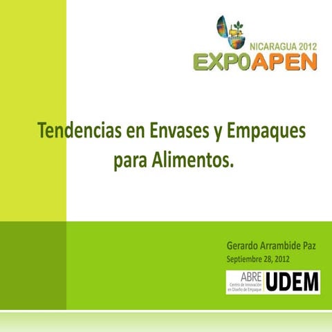 Envases para alimentos