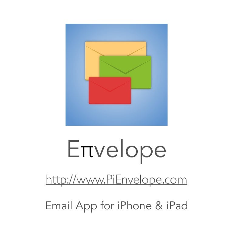 Envelope Email App for iPhone & iPad