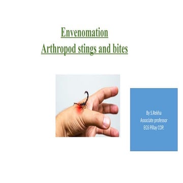 Envenomation---Clinical Toxicology. pptx