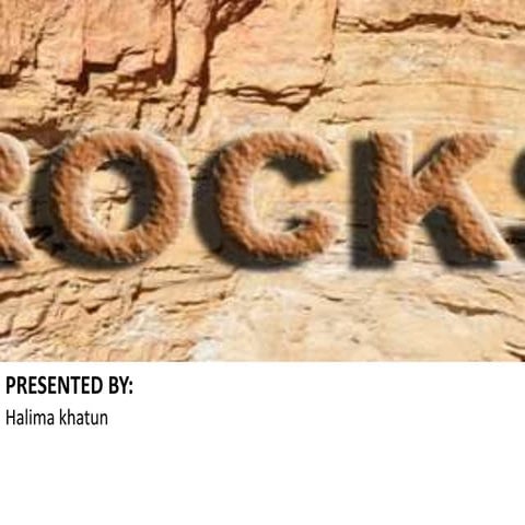 Rocks