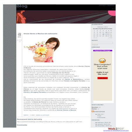 Enviar flores a Mexico sin esforzarte