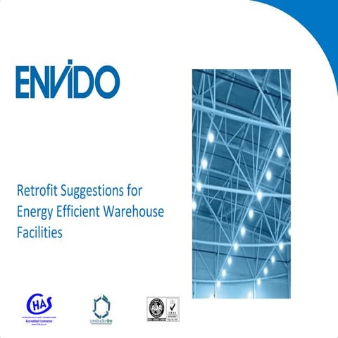 Warehouse energy efficiency opportunities
