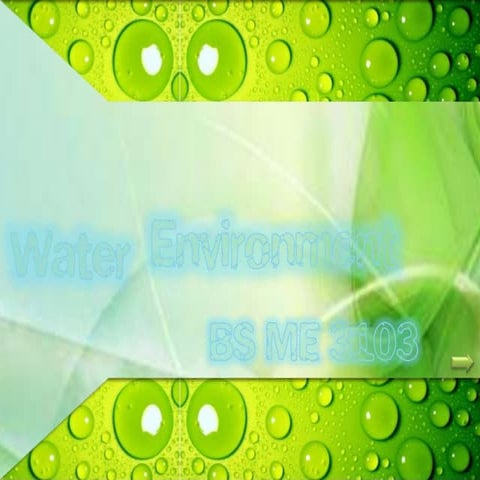Envi engg water and wastewater