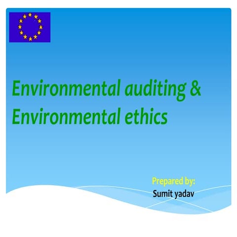 Envirnomental audit ppt