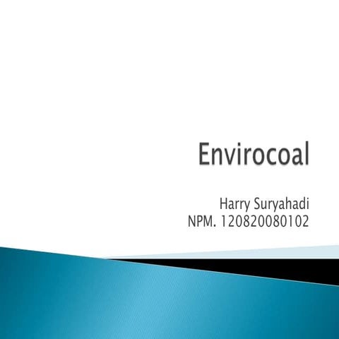 Envirocoal