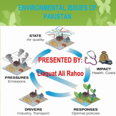 Enviromental issues in pakistan