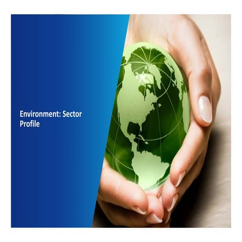 Vibrant Gujarat Summit Profile for investment sector in Environment