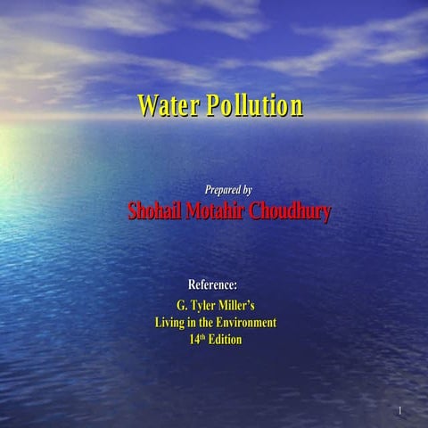 Water Pollution