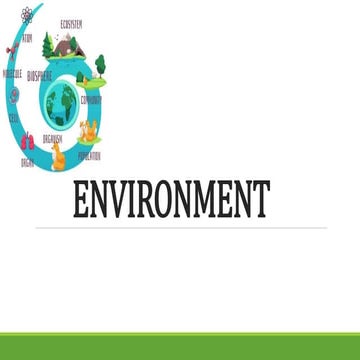 Environment and atmosphere of earth.pptx