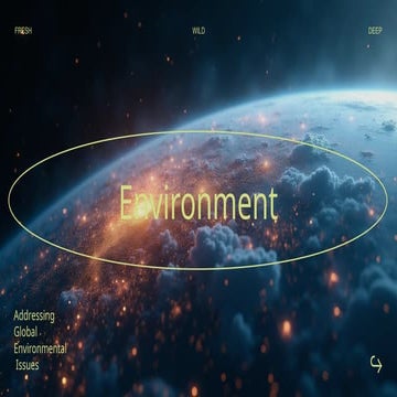 The Warning of global warming of the earth | PPTX