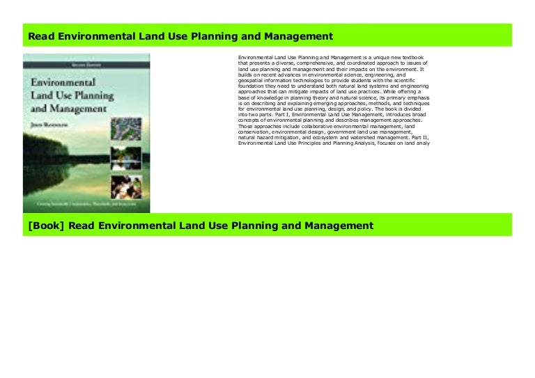 公式の店舗 Environmental Land Use Planning And Management その他
