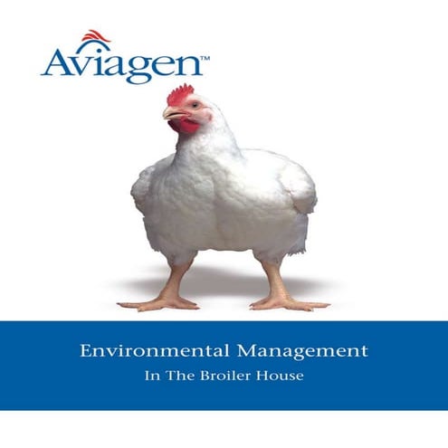 Environmental management-broiler - Ross