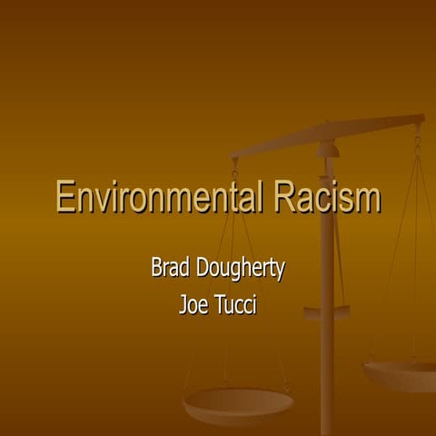Environmental Racism