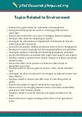 Phd research proposal for environmental science