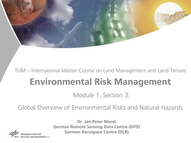Environmental Risk Management Risk Assessment Services