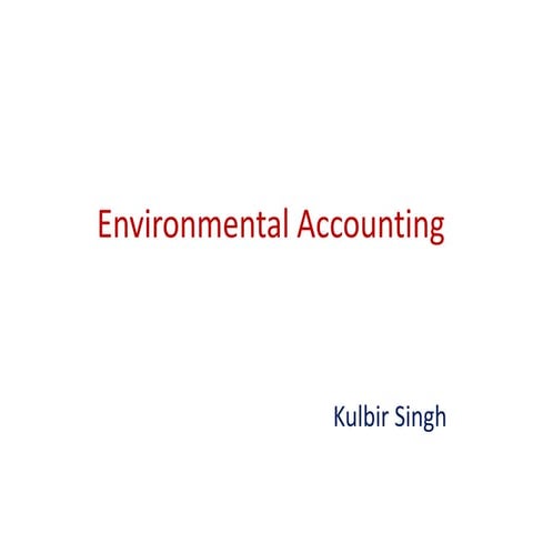 Environmental Accounting Pptx