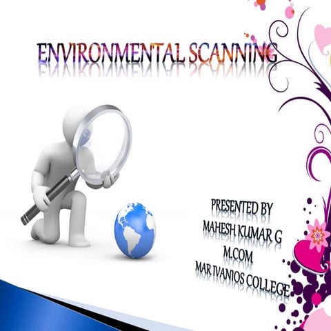 Environmental analysis