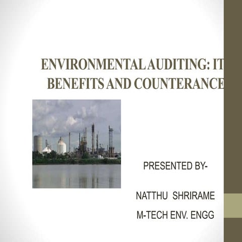 Environmental auditing ppt