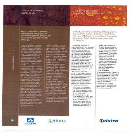 Environmental Benefits Of Broadband 2008