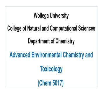Environmental chemistry chem 1.p safor ptx | PPTX