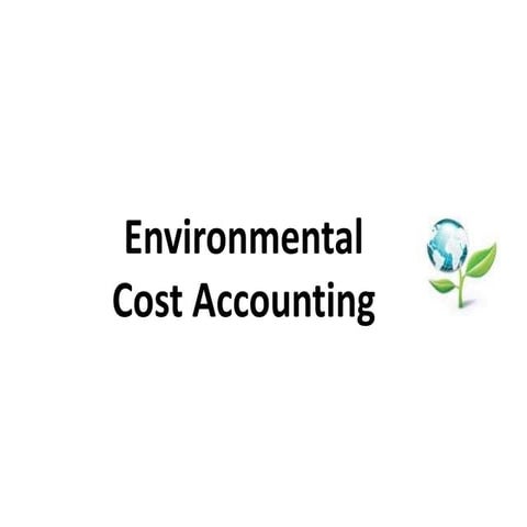 Environmental costing