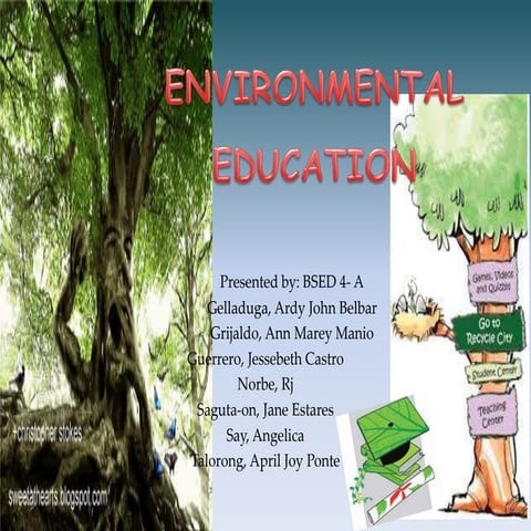 Environmental educ.