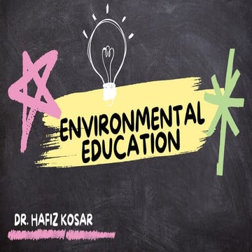 Environmental Education Pdf