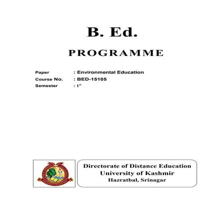 Environmental Education (1) Bed dde .pdf