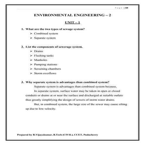Environmental engineering   2