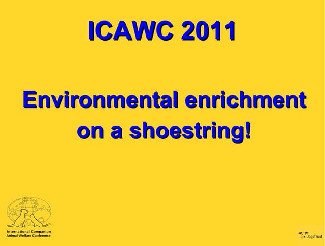 ICAWC 2011: Steve Goward - Environm...