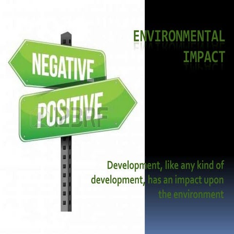 Environmental impact of tourism | PPT