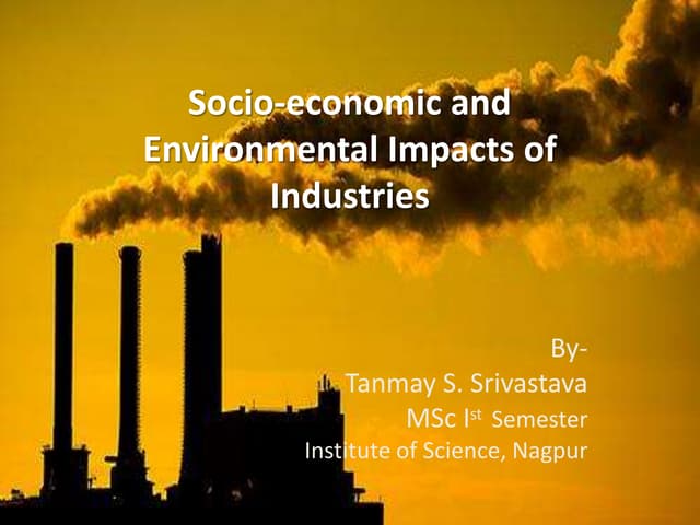 Socio-economic and Environmental Im...
