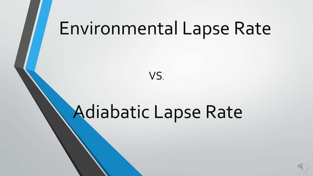 Temperature lapse rates | PDF | Weather | Science