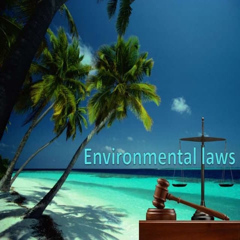 Environmental laws  