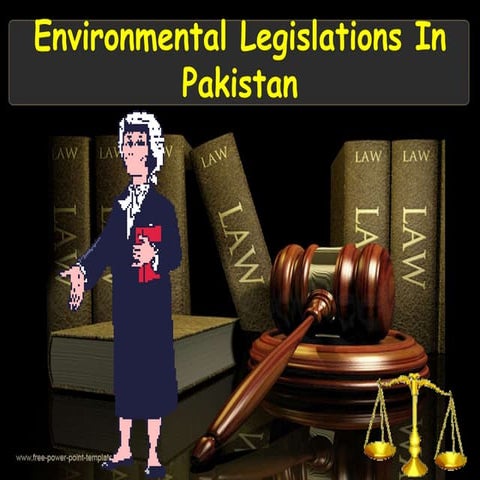 Environmental legislations in pakista