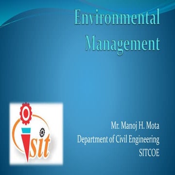 Environmental management