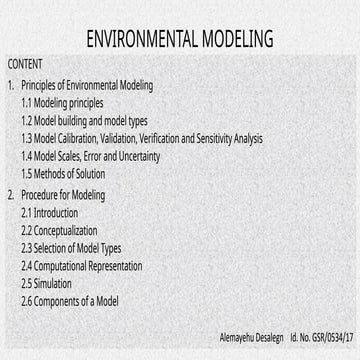 Environmental modeling from Alemayehu Desalegn.pptx