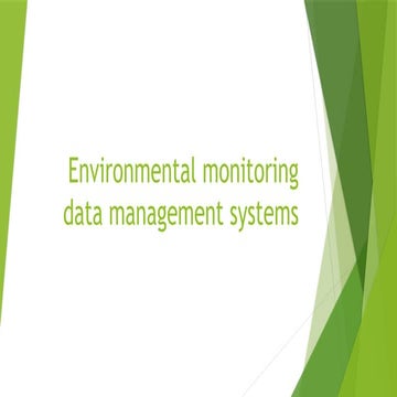 Environmental monitoring data management systems.pptx