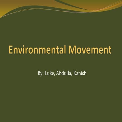 Environmental movement