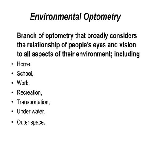 Environmental Optometry.ppt