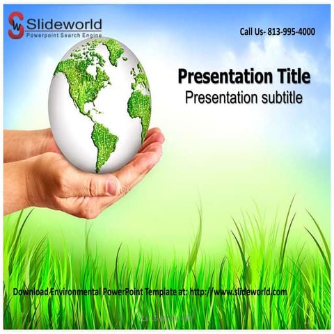 Download Environmental PowerPoint Template- Slide World