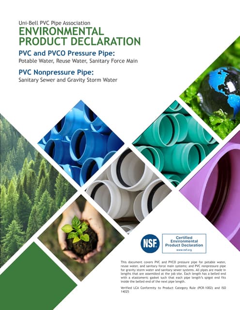 Environmental Product Declaration - Uni Bell