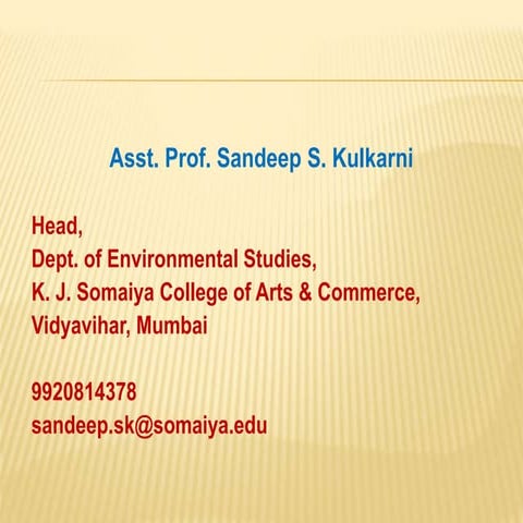 Environmental protection ppt