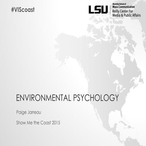 Environmental Psychology Best Practices #VIScoast