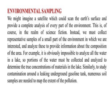 environmental sampling.pptx presentation